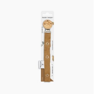 Moss and Fawn Linen Pacifier Clip - 1 of 3