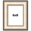 PosterPalooza | Photo Size Contemporary Silver Frame - UV Acrylic, Foam Board Backing, Hanging Hardware - 2 of 4