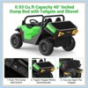 Garvee 24V Kids Ride On Dump Truck with Electric Bed, 2-Seater 4WD Ride Truck w/ Remote Control, Music, LED, Shovel, Gift for Boys & Girls - 3 of 4