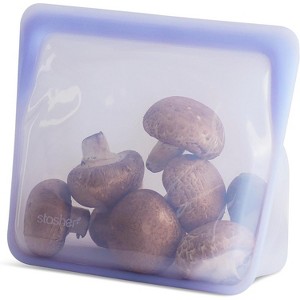 Premium Silicone Reusable Stand-Up Mega Bag, 104 oz Leak-free Storage, Microwave, Oven, Dishwasher Safe - 1 of 4