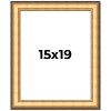 PosterPalooza | Traditional Gold Picture Frame - UV Acrylic, Foam Board Backing, Hanging Hardware - 2 of 4