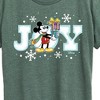 Women's - Disney - Joy Mickey Short Sleeve Graphic T-Shirt - 2 of 4