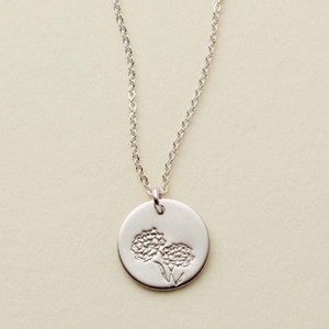 Made By Mary | October Birth Flower Necklace - 1 of 4