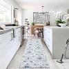 Washable Vintage Paisley Print Rug, Soft Low-Pile Non-Slip Indoor Area Rug, Non-Shedding Retro Distressed Accent Carpet for Living Room, Bedroom - 2 of 4