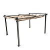 Patti 13x10ft Outdoor Gazebo, Patio Pergola with Canopy Sunshelter for Garden, Backyard, Outdoor Furniture - Maison Boucle - 2 of 4