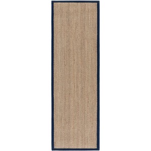 Natural Fiber Twill Plain Seagrass NF111 Indoor Rugs - Safavieh - 1 of 4