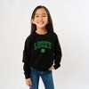 The Juniper Shop Lucky Clover Distressed Toddler Graphic Sweatshirt - 2 of 3