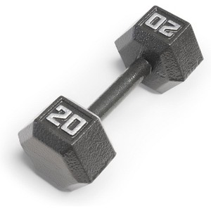 Keppi Cast Iron Hex Dumbbells - 20 Pounds - 1 of 4