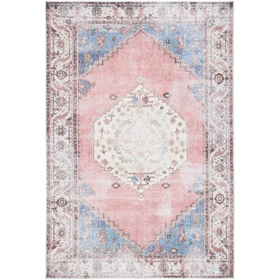 Serapi SEP357  Machine Washable Skid-Resistant Power Loomed Indoor Rugs - Safavieh