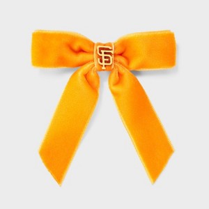Bijoux Sport by Luv Aj MLB Logo Velvet Hair Bow - 1 of 2