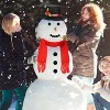 iMountek"16Pcs Snowman Decorating Kit with Hat, Scarf, Eyes, Mouth, Nose for Winter Party & Christmas Decor"MultiColor - 4 of 4
