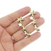 Unique Bargains Fashion Five-pointed Star Shoelace Charms 1 Pair - 3 of 4
