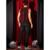Lars Amadeus Men's Sparkly Sequins Crew Neck Party Club Metallic Tank Top - 3 of 4