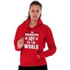 Christmas Bringing Joy to the World Hoodie Sweatshirt Women Men Brisco Brands - 4 of 4