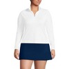 Lands' End Women's Long Sleeve Rash Guard Cover-up UPF 50 - 4 of 4