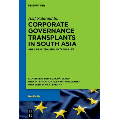 Transplant of Corporate Governance Regimes to South Asia - (Schriften Zum Europäischen Und Internationalen Privat-, Bank) by  Asif Salahuddin