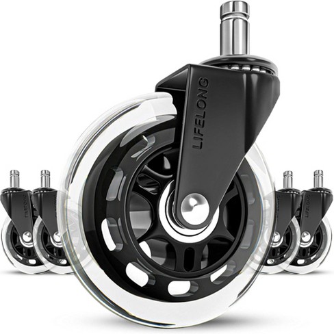 Large caster wheels discount for office chair