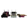First Gear DCP 1/64 Peterbilt 389 Semi Fontaine Renegade LXT40 Lowboy & Peterbilt 359 Load, Loewen Farms 60-2139 - 2 of 4