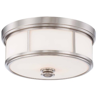 Minka Lavery Minka-Lavery Harbour Point 13 1/2" Wide Brushed Nickel Ceiling Light