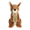 Aurora Small Eco Softies Kangaroo Eco Nation Eco-Friendly Stuffed Animal Brown 8" - 2 of 4