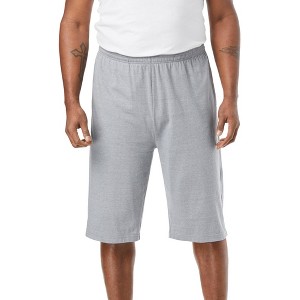 KingSize Lightweight Extra Long Jersey Shorts - 1 of 4