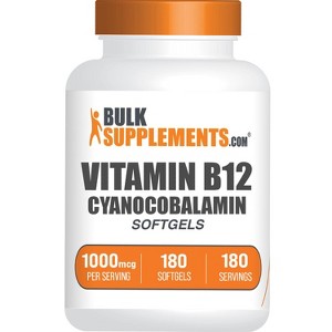 BulkSupplements Vitamin B12 Softgels - 1 of 4
