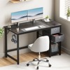 JIONJOY Writing Desk with 2 Drawers - 2 of 4