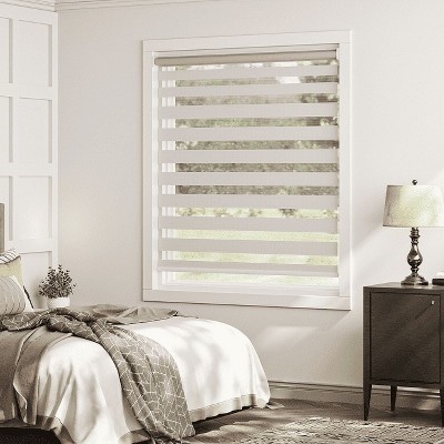 Heynemo 72 X 46 Cordless Zebra Blinds, Modern Adjustable Pull Down ...