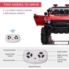 Aosom 12V Ride-on Truck with Remote Control, 2-Seater Battery-Operated Electric Car for Kids with Music, Red - 4 of 4