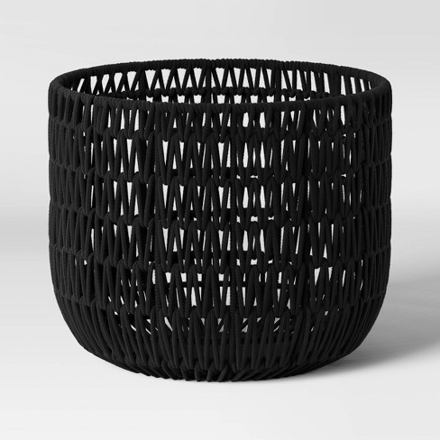 Rope Basket Black - Threshold™ : Target