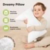 KeaBabies Toddler Pillow - Soft Organic Cotton Kids Pillows for Sleeping - Travel Pillow for Kids Age 2-5 - 4 of 4