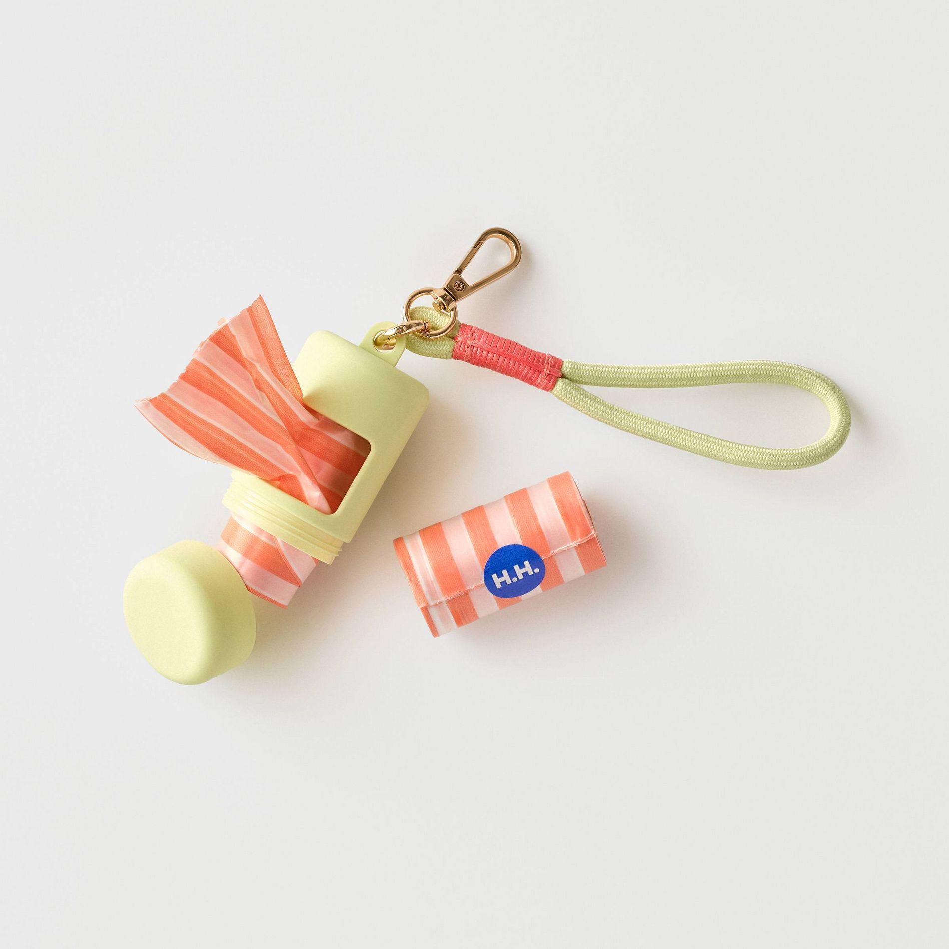 Hooray House Core Dog Waste Bag Holder with Dispenser - Lime