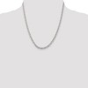 Black Bow Jewelry 3.75mm, Sterling Silver, Flat Anchor Chain Necklace - 2 of 4