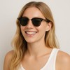 Anna-Kaci Half Frame Retro Style Daily Casual Polarized Sunglasses UV400 Protection - 2 of 4