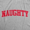Mens Naughty T Shirt Funny Mischievous Xmas Spirit Lovers Tee For Guys - Crazy Dog Men's T Shirt - 2 of 4