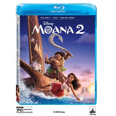 Moana 2 (Blu-ray + DVD + Digital)