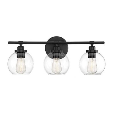 Savoy House Carson 3 - Light Vanity in  Matte Black