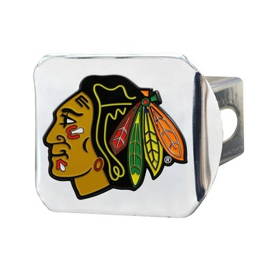 NHL Chicago Blackhawks Metal Emblem Hitch Cover