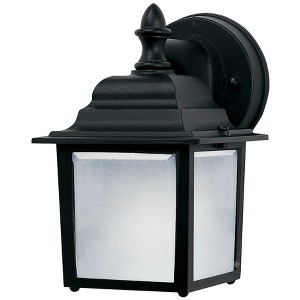 Maxim Lighting Cast 1 - Light Wall Light in  Black - 1 of 2