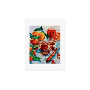 Deny Designs Fine Art by Clau Robles Gil Naranjas de Verano Art Print - 1 of 4