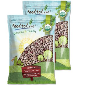 Organic Dried Cranberry Beans - by Food To Live - 1 of 4