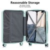 TUYOHW 20/24/28 Inch 3 PCs Carry on Suitcase Sets,Carry on Luggage Sets with Spinner Wheel for Family Trips - 4 of 4