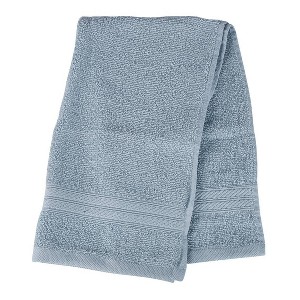 Moda at Home 6pc Marbella Hand Towels Light Steel Blue - 1 of 3