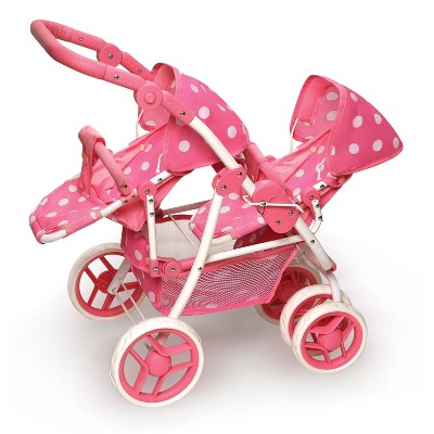 Badger basket sale triple doll stroller