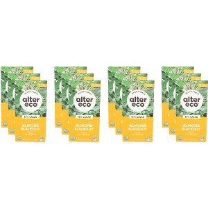 Alter Eco Bar Chocolate Blackout Almond - Case of 12 - 2.65 oz - 1 of 2