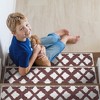 SussexHome Floral Design Cotton Anti-Slip Stair Treads, 9” X 28“ - 3 of 4