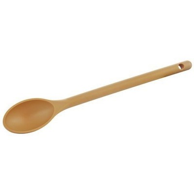 Winco NS-15T, 15" Tan Nylon Spoon, Kitchen Cooking Mixing Stirring Spoon