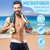 Tirrinia Large Hooded Beach Towel for Adults and Kids, Quick-Dry  Lightweight Microfiber Cape, 52 x 60 Inches - 3 of 4