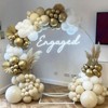 PartyWoo Balloons White Sand Beige Cream Ivory 12 Inch 50 pcs - 3 of 4