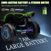 Kids 12V Ride On Electric ATV, Licensed Bombardier BRP Can-Am 4 Wheeler Quad, LED Lights, Music, High/Low Speeds - 2 of 4